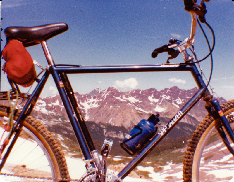 "Steve's Specialized Stumpjumper in Triangle Pass"