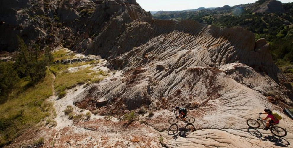 Maah Daah Hey in North Dakota is the longest continuous single track mountain bike trail in the US and an IMBA EPIC