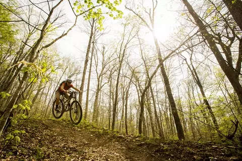 Upper Buffalo IMBA EPIC, made possible by LWCF
